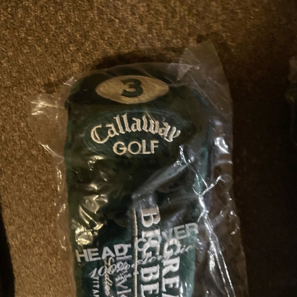 Callaway Great Big Bertha Hawk Eye 1 &3 Wood Headcover Head Cover New - Picture 2 of 4